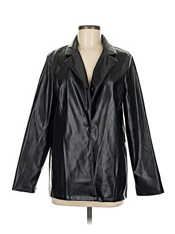 Unbranded Faux Leather Jacket (view 1)