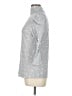 Olivia Blu Polka Dots Silver Pullover Sweater Size L - photo 2