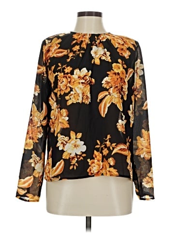 Flying Tomato Long Sleeve Blouse (view 1)