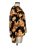 Flying Tomato Floral Black Long Sleeve Blouse Size M - photo 4