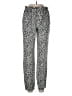 Mystree Animal Print Gray Casual Pants Size L - photo 1