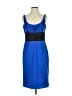 NW Collections Color Block Blue Cocktail Dress Size M - photo 1