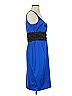 NW Collections Color Block Blue Cocktail Dress Size M - photo 4