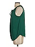Meraki 100% Polyester Green Sleeveless Blouse Size S - photo 5