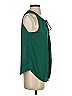 Meraki 100% Polyester Green Sleeveless Blouse Size S - photo 4