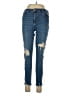 We the Free Hearts Blue Jeans Size 30 waist - photo 1