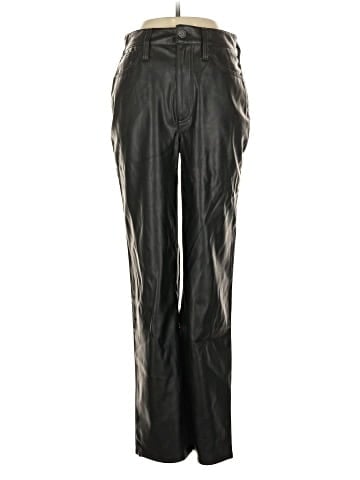 Madewell Faux Leather Pants (view 1)