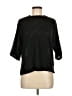 Michelle by Comune Black 3/4 Sleeve Top Size M - photo 1