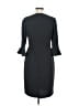 Donna Morgan Solid Black Casual Dress Size 6 - photo 2