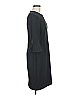 Donna Morgan Solid Black Casual Dress Size 6 - photo 4