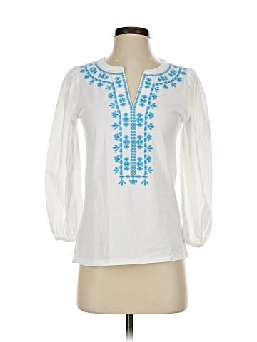 Ann Taylor 3/4 Sleeve Blouse (view 1)
