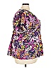 Torrid Purple Short Sleeve Blouse Size 3X Plus (3) - photo 4