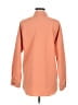 Unbranded 100% Polyester Solid Orange Long Sleeve Blouse Size M - photo 2