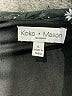 Koko + Mason 100% Polyester Stars Black Cocktail Dress Size L - photo 6