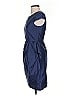 J.Crew 100% Polyester Solid Blue Cocktail Dress Size 00 - photo 5