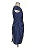 J.Crew 100% Polyester Solid Blue Cocktail Dress Size 00 - photo 4