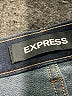 Express Solid Blue Jeans Size 4S - photo 7