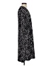 Sigrid Olsen Black Burgundy Casual Dress Size S - photo 4