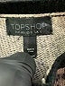 Topshop Animal Print Black Tan Pullover Sweater Size 8 - photo 7
