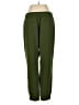 J.Crew 100% Polyester Solid Green Track Pants Size 8 - photo 2