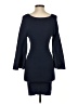 JOA Solid Blue Cocktail Dress Size XS - photo 2