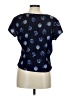 Assorted Brands Floral Blue Short Sleeve T-Shirt Size M (estimated) - photo 2
