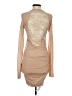 A.L.C. Solid Tan Cocktail Dress Size S - photo 2