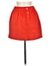 Mi ami 100% Polyester Solid Red Orange Casual Skirt Size M - photo 1