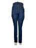 Express Jeans Solid Blue Jeans Size 6 - photo 2