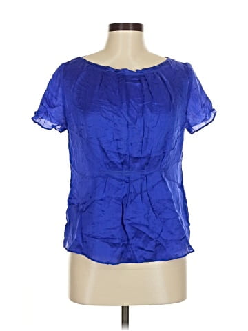 J.Crew Short Sleeve Silk Top (view 1)