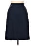 Banana Republic Solid Blue Wool Skirt Size 6 - photo 1