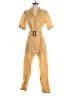 Magali Pascal Solid Tan Jumpsuit Size S - photo 1