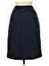 Banana Republic Solid Blue Wool Skirt Size 6 - photo 2