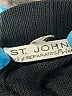 St. John Black Casual Pants Size 4 - photo 6