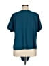 Shein Curve 100% Polyester Teal Short Sleeve Top Size 1X - photo 2