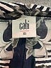 CAbi 100% Polyester Silver Short Sleeve Blouse Size XS - photo 7