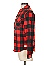 Weatherproof 100% Polyester Plaid Red Long Sleeve Blouse Size L - photo 5