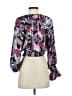BCBGMAXAZRIA 100% Polyester Purple 3/4 Sleeve Blouse Size XXS - photo 2
