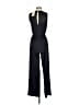 MICHAEL Michael Kors 100% Polyester Solid Black Jumpsuit Size 0 - photo 2