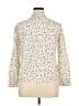 Assorted Brands Polka Dots Ivory Long Sleeve Blouse Size XL - photo 2