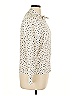 Assorted Brands Polka Dots Ivory Long Sleeve Blouse Size XL - photo 4