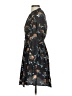Thakoon 100% Silk Print Black Casual Dress Size 2 - photo 5