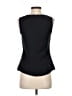 Tobey Grey 100% Polyester Black Sleeveless Top Size S - photo 2