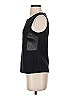Tobey Grey 100% Polyester Black Sleeveless Top Size S - photo 5