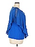 Alyx Blue Short Sleeve Blouse Size 2X - photo 4