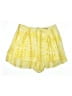 Majorelle Checkered-gingham Yellow Shorts Size XS - photo 1