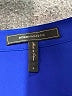 BCBGMAXAZRIA 100% Polyester Blue Long Sleeve Blouse Size S - photo 7