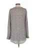 Massini Gray Long Sleeve Blouse Size S - photo 2