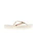Fashion Ivory Flip Flops Size EU 38 - photo 1