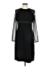 Talbots 100% Polyester Black Cocktail Dress Size 10 - photo 1